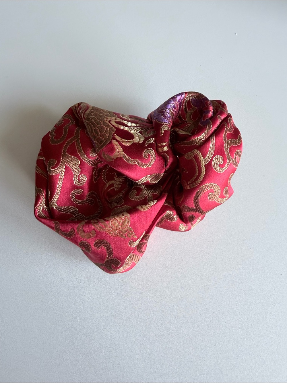 Lunar New Year Chinese Scrunchie Hair Accessory